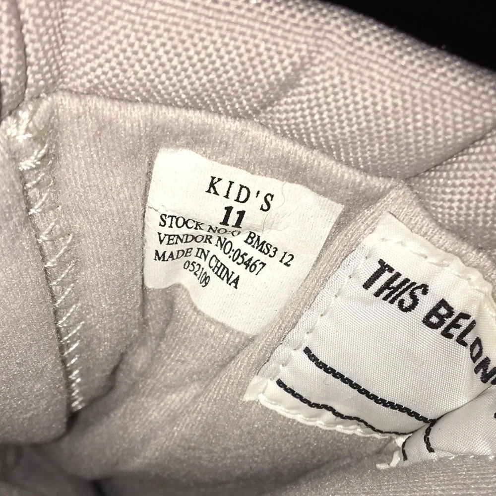 LL Bean Kids Gray Lace Up Tall Winter Boots